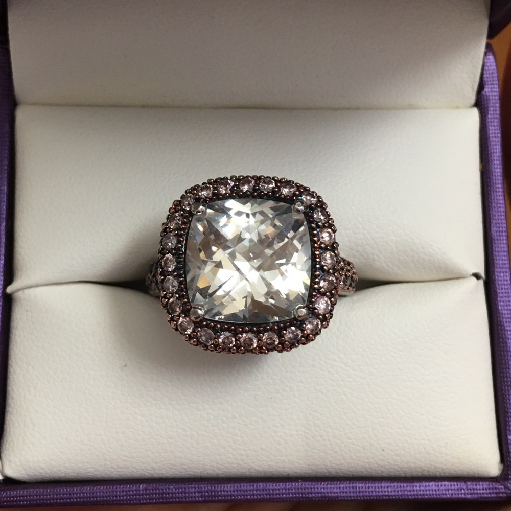Joseph Esposito designer cz sterling silver ring - Picture 2 of 11